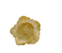 Jedlá oblátková čínska ruža 7cm/15ks zlatá