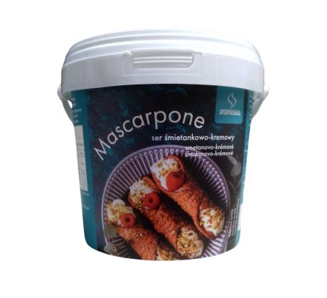 Mascarpone smotanovo-krémové 1kg LEN OSOBNÝ ODBER