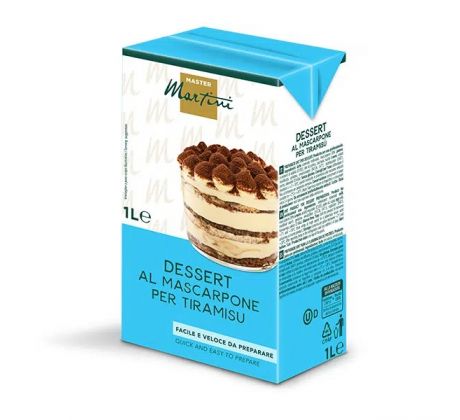 Dezert MASTER Martini Dessert al Mascarpone per Tiramisù 1l