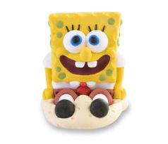 Cukrová dekorácia SpongeBob 4cm