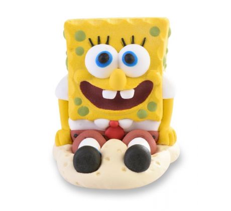 Cukrová dekorácia SpongeBob 4cm